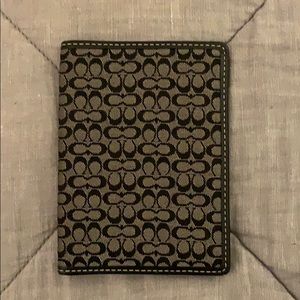 Coach Passport Holder